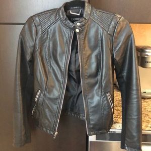 Express Vegan Leather Jacket